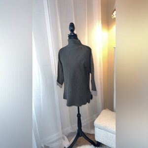 Tahari Olive Women's Turtleneck Sweater